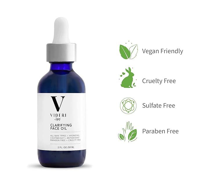 Gua Sha Face Oil - Anti Aging Organic Face Serum, Grapeseed, Argan, Grapefruit & Vitamins C & E. Nature Vegan Formula, Face Roller Oil for Facial Massage Tools. Large 2 Oz