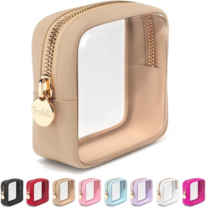 Makeup Bag for Women, Travel Cosmetic Organizer, Waterproof Toiletry Pouch
