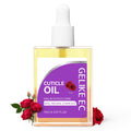 gelike ec Nail Cuticle Oil - Rose Scent Dual Color Nail Moisturizing With Natural Jojoba Vitamin B & E for Nail Bed ＆ Damaged Nails Repair Treatment - Cuticle Cream for Nail Growth and Strength