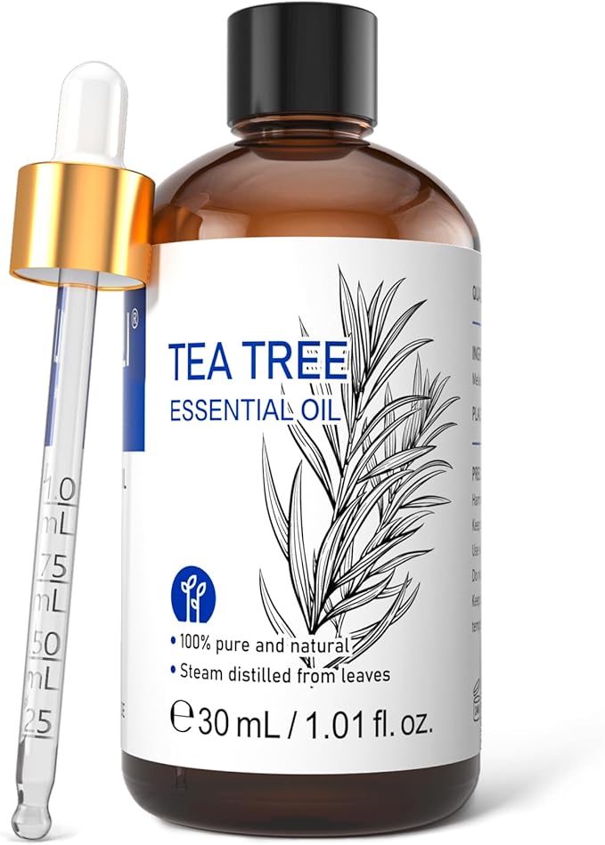 HIQILI Tea Tree Oil for Skin, Toenail, Hair