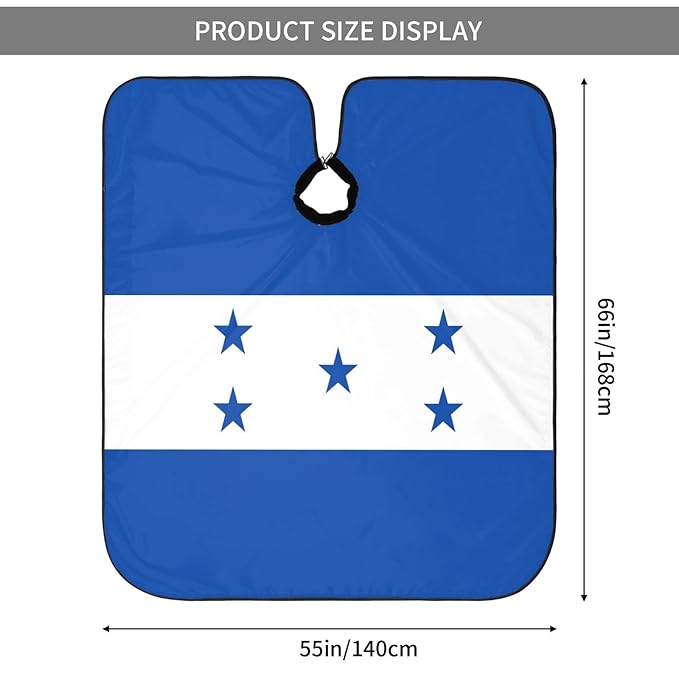 Flag Of Honduras Barber Cape Hair Cutting Cape Apron Hair Stylist Supplies Barber Accessories For Clients Men Women