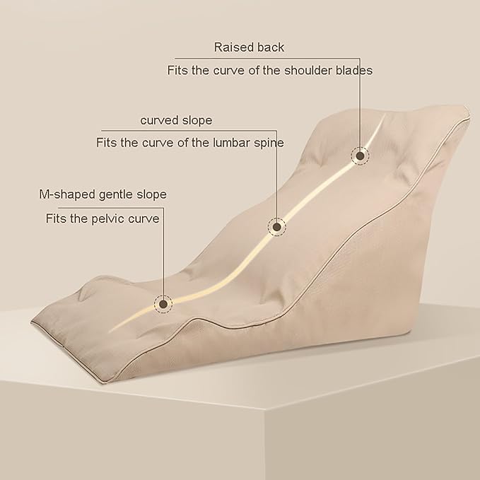 Ergonomic Luxury Bathtub Pillow, Bathtub Pillow Machine Headrest for Soaking & Straight Back Tubs - Bath Accessories