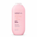 method Body Wash, Pure Peace - Leaves Skin Feeling Soft & Moisturized, Made Without Parabens, Notes of Peony, Rose Water & Pink Sea Salt, 18 fl oz