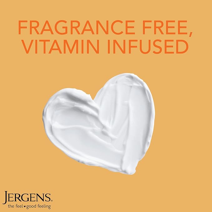 Jergens Ultra Healing Dry Skin Lotion, Hand and Body Moisturizer for Quick Absorption into Extra Dry Skin with Hydralucence Blend, Vitamins C, E and B5, White, 21 oz (Pack of 2)