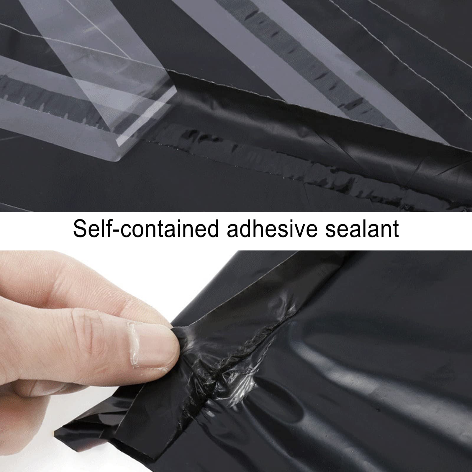 Hipruict Sanitary Napkin Disposal Bags - 200 Pcs, Privacy Protection, Self-sealing, Women's Tampons - Black