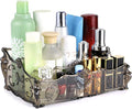 Hipiwe 3 Slots Acrylic Makeup Organizers - Cosmetic Storage Rack Holder, Dresser Vanity Box Desktop Skin Care Products Container for Dresser and Bathroom