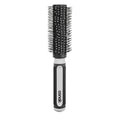 Conair Grip & Style Round Brush, Nylon Bristle Hair Brush for Blowout Styling, Ideal for Coarse, Curly, Wavy Hair, Color May Vary