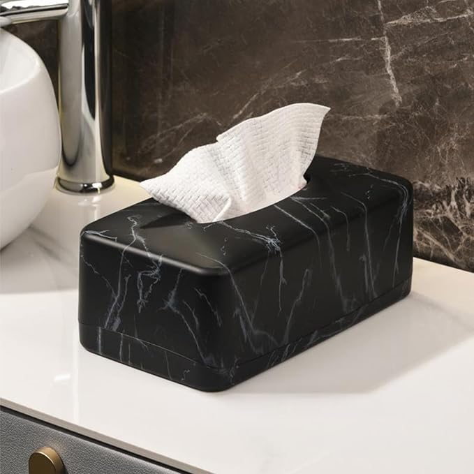 Nagpew Tissue Box Holder, Rectangular Napkin Dispenser Box Cover