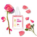 CHUCHU Vegan Cuticle Oil for Nails: Rose Jojoba Nail Cuticle Oil with Vitamin B & E for Moisturizes Cuticle and Nail's Skin - Prevents Hangnails and Chapped 15ML