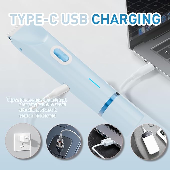 Bikini Trimmer for Women,2-in-1 Electric Razors for Womens with Painless Ceramic Blades,Waterproof Wet & Dry Use,Rechargeable Dual Head Electric Shaver for Pubic Legs Underarm Face Hairs& Body