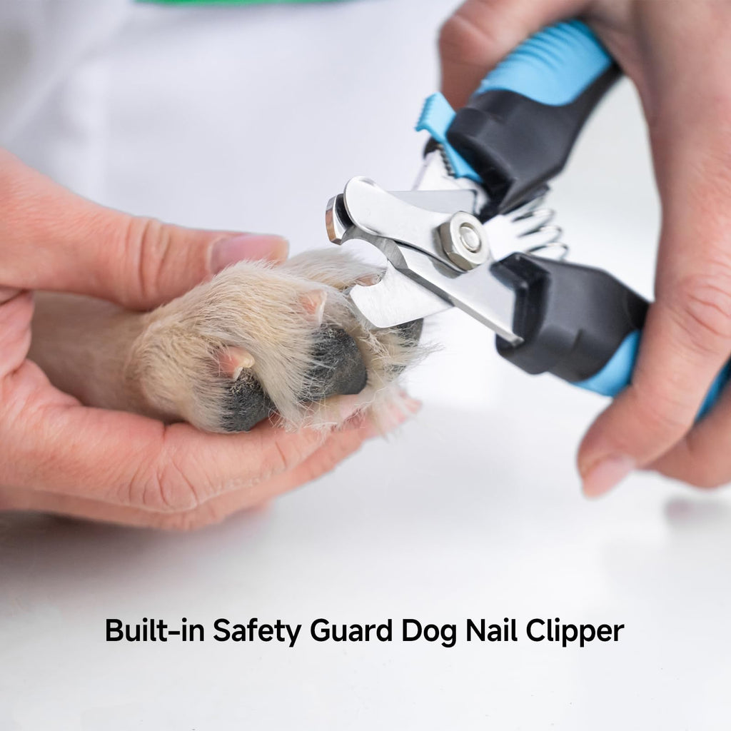 NVNAN 5-in-1 Pet Grooming Kit with Deshedding Rake