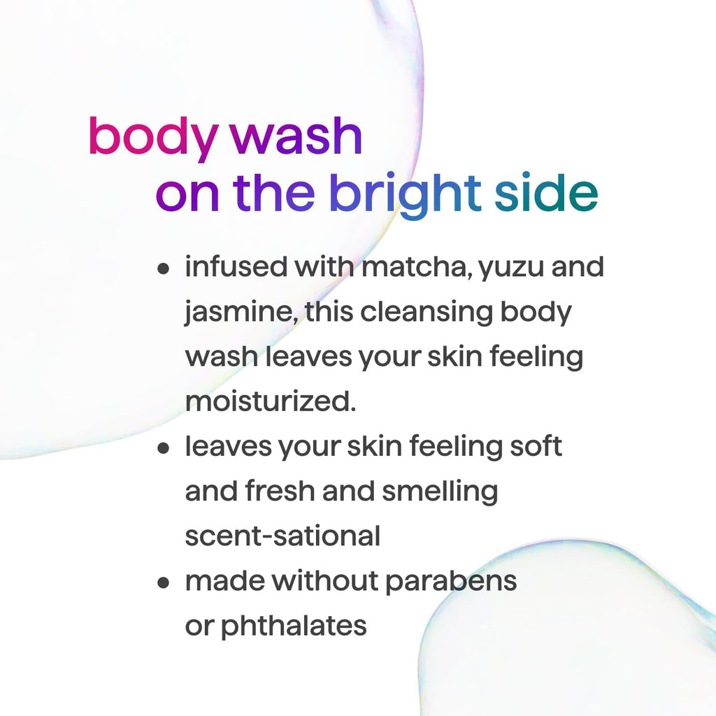 method Body Wash, Mindful Matcha - Leaves Skin Feeling Soft & Moisturized, Made Without Parabens, Notes of Matcha, Yuzu & Jasmine, 18 fl oz