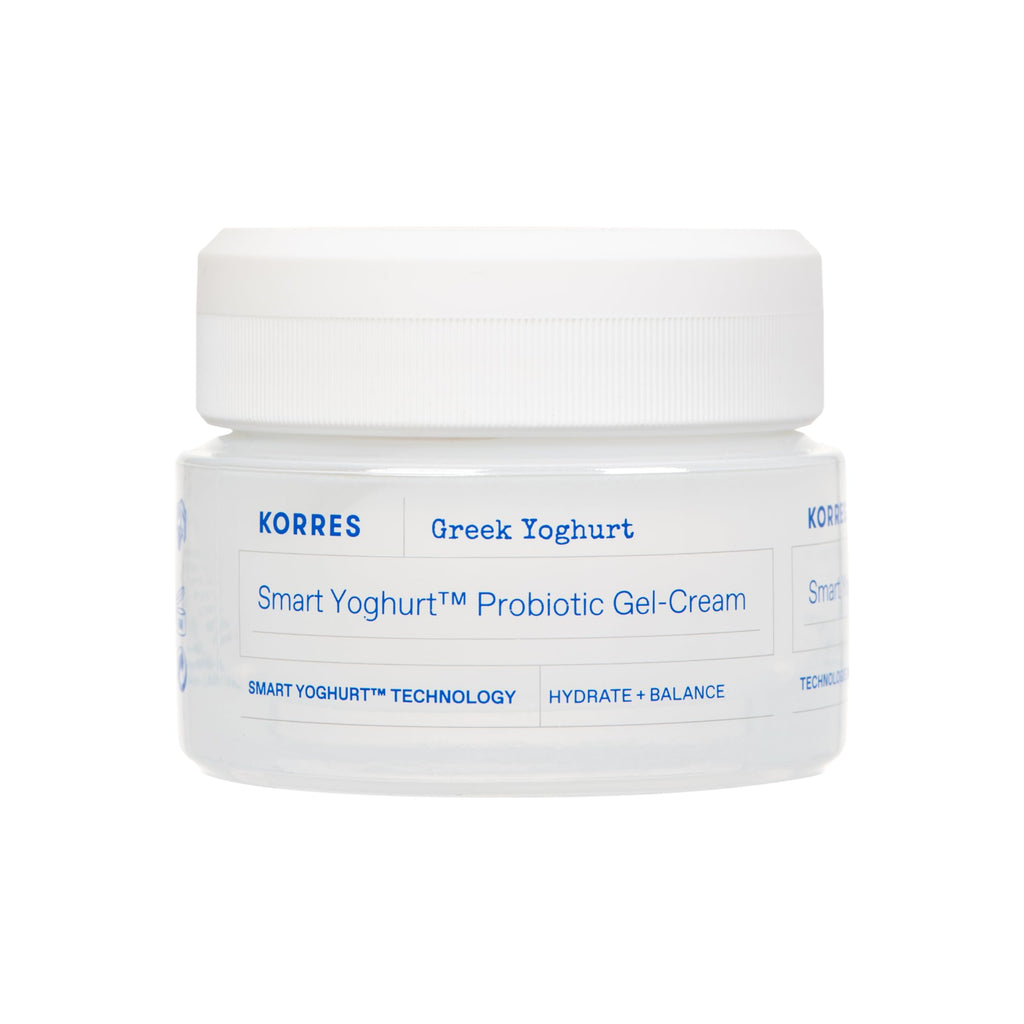 KORRES Greek Yoghurt Nourishing Probiotic Gel-Cream Moisturizer, 1.4 Fl Oz