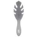 Wet Brush Go Green Hair Detangler Brush, Grey - Detangling Hair Brush - Ultra-Soft IntelliFlex Bristles Glide Through Tangles & Gently Loosens Knots While Minimizing Pain, Split Ends & Breakage
