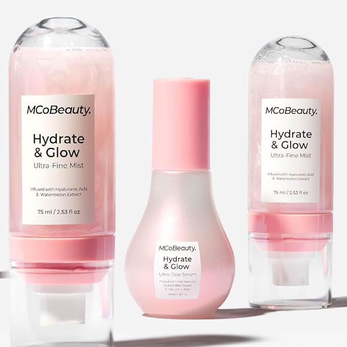 MCoBeauty Hydrate & Glow Ultra Fine Mist - Hydrating Shimmer Face Mist