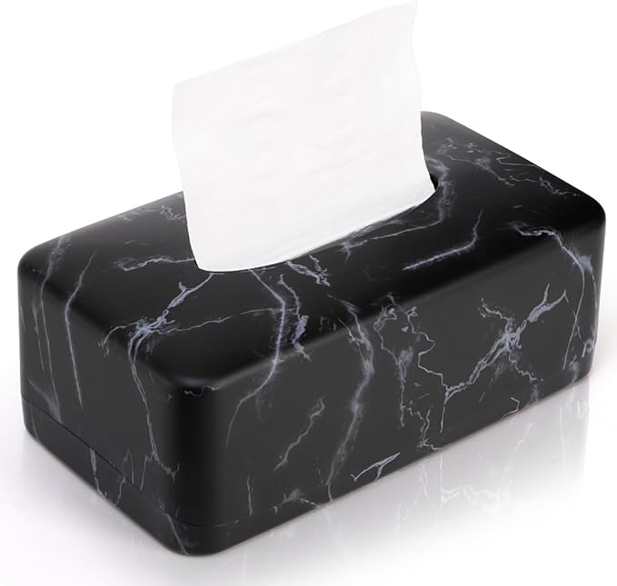 Nagpew Tissue Box Holder, Rectangular Napkin Dispenser Box Cover