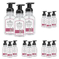 J.R. Watkins Foaming Hand Soap Pump with Dispenser, Moisturizing All Natural Hand Soap Foam, Alcohol-Free, Cruelty-Free, USA Made, Use as Kitchen or Bathroom Soap, Cherry Blossom, 9 fl oz, 15 Pack
