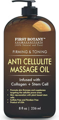 Anti-Cellulite Massage Oil with Collagen & Stem Cells, 8 fl oz