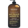 Anti-Cellulite Massage Oil with Collagen & Stem Cells, 8 fl oz