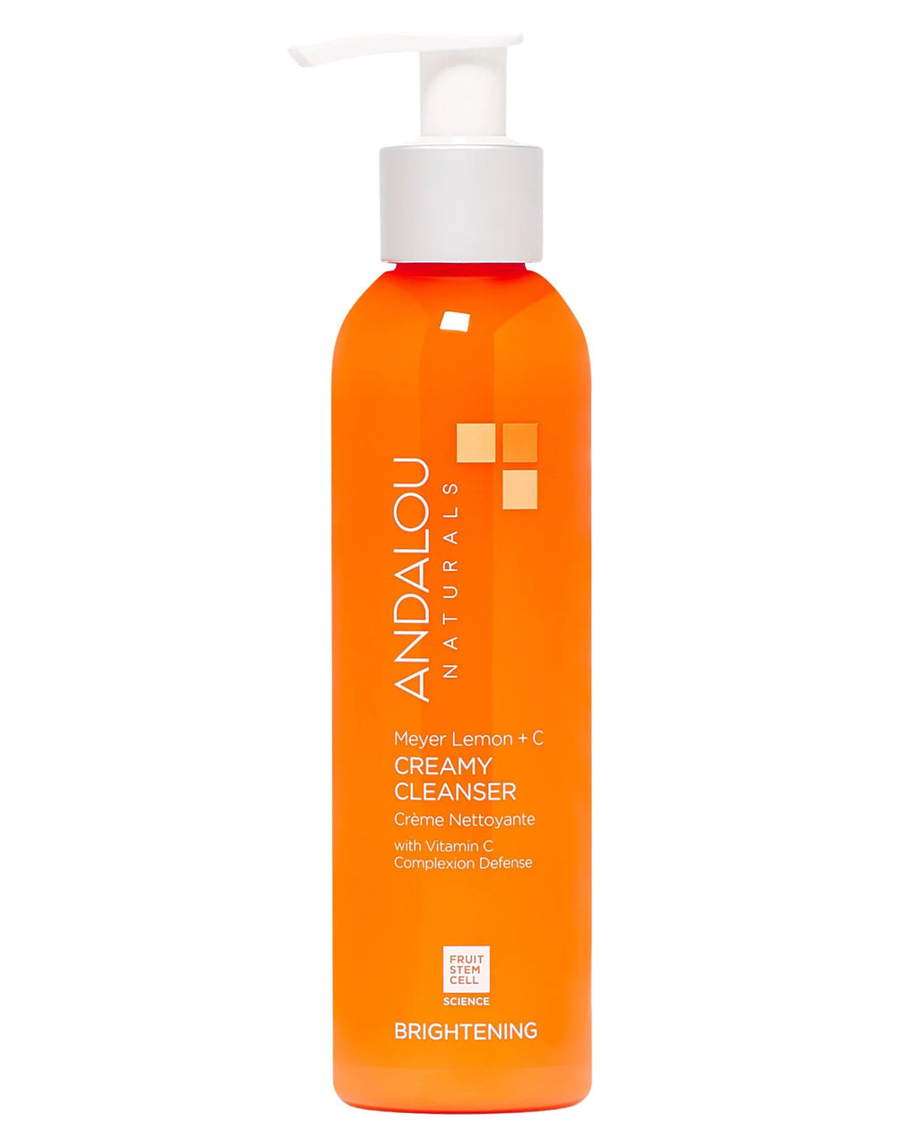 Andalou Naturals Brightening Meyer Lemon + Vitamin C Creamy Cleanser (6 oz)