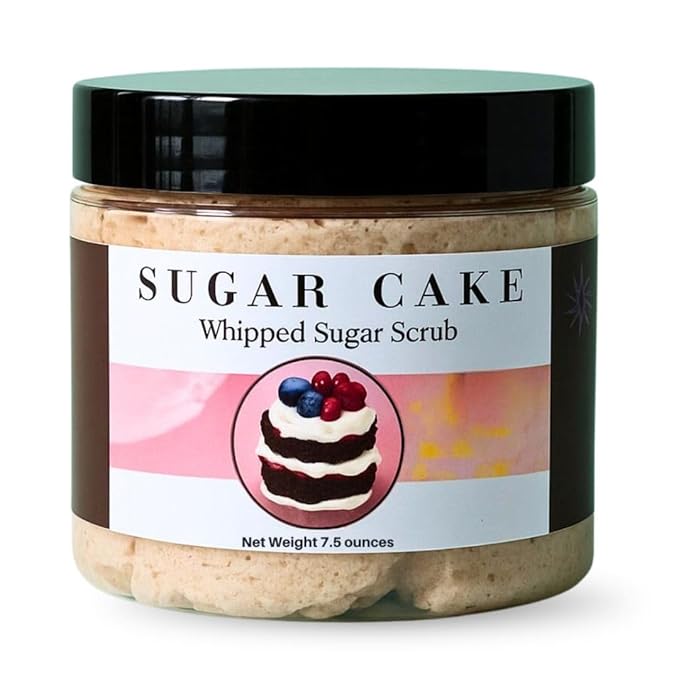 Nature Skin Shop Vanilla Nectar Ritual Polish – Exfoliating & Hydrating Body Scrub, 8oz