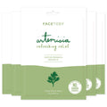 FACETORY Artemisia Refreshing Relief Korean Soothing Face Mask, 5 Pack