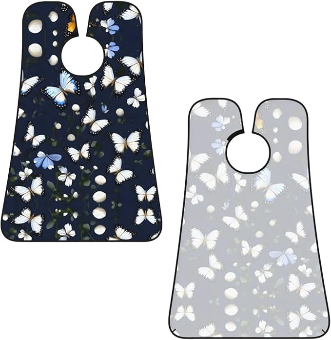 Magic Mushrooms Print Beard Bib Shaving Apron, Beard Hair Trimming Cape Gift For Dad