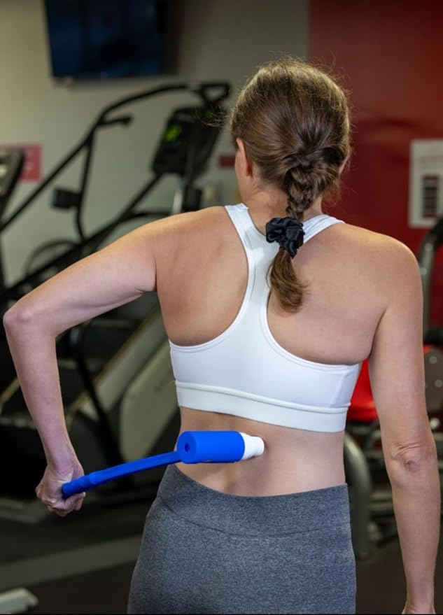 THAT BARR The "Original" Back Assist Roller Reacher. Compatible with Biofreeze and Most Pain Relief Roll on Brands. Helps You get to Those Hard to Reach Areas of The Body with This Lotion applicator.