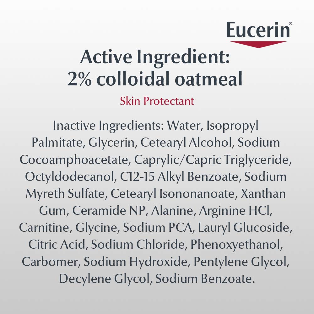 Eucerin Eczema Relief Cream and Body Wash, 13.5 FL OZ