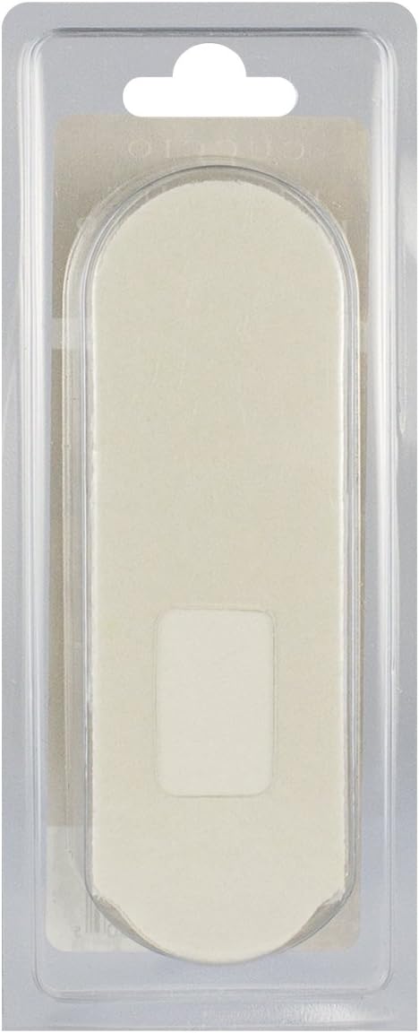 Cuccio Pro Pedicure File Refills – 180 Grit White Disposable Sheets – Water-Resistant and Hygienic – Compatible with Stainless Steel Pedicure File – Pack of 50