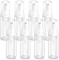 Zuihug 2oz Plastic Foam Pump Bottle, Empty Bottle Travel Foaming Dispenser for Hand Soap, Shampoo (8Pcs, 60ml)