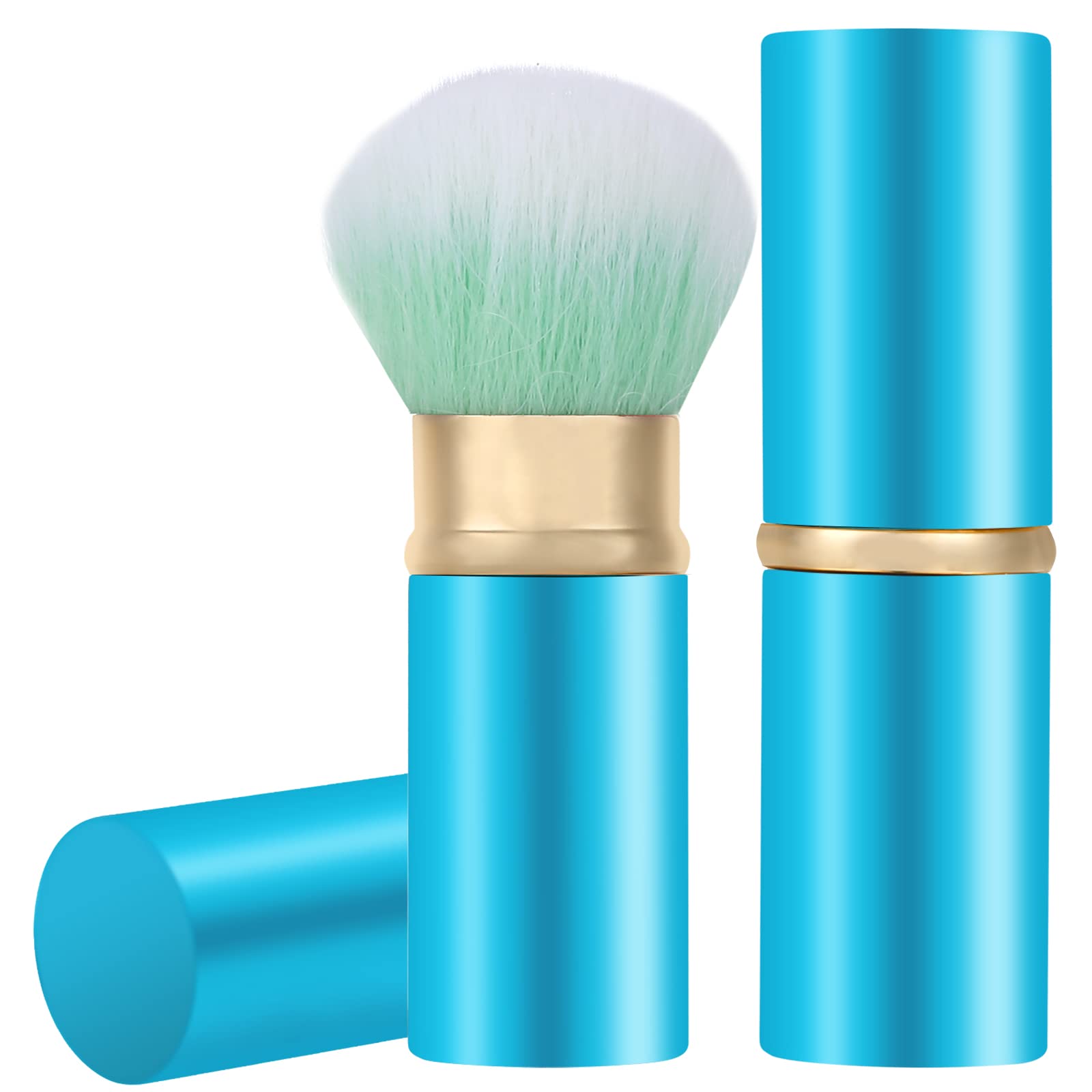 Retractable Makeup Brush, Travel Kabuki Face Blush Brush