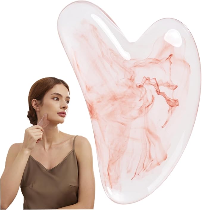 Papipapiqiao Gua Sha Tool for Face &Body,Gua Sha Sculpting Tool,Jawline Shaper Lymphatic Drainage Brush,Scalp Massage Tool&Head Scratcher,Face massagerProp 65 Tested