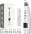 Blackhead Remover Pore Vacuum Pore Cleaner Electric Comedone Whitehead Extractor Tool-5 Suction Power-5 Probes,USB Rechargeable Blackhead Vacuum Kit for Women & Men