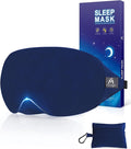 Mavogel Cotton Sleep Mask with Updated Bending Nose Design, 100% Handmade