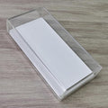 Grafting False Eyelash Acrylic Extension Pallet Organizer, Eyelash Extension Glue Tweezers Plate Makeup Palette, Dustproof Storage Box Display Training Tools Salon (Transparent)