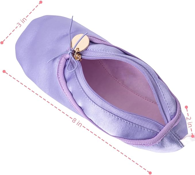 CECKQUE Ballet Pointe Shoe Makeup Bag Dance Recital Gifts for Girls