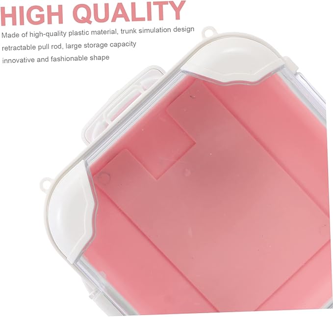 GALPADA Creative Eyelash Storage Box Faux Eyelash Organizer Case Portable Makeup Container Travel-Friendly Design for Beauty Enthusiasts