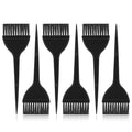 Ymapinc 3 Pcs Hair Coloring Dye Brush, Hair Stylist Supplies Salon Accessories Applicator Brushes for Hairs DIY Tools (Plastic, Black)