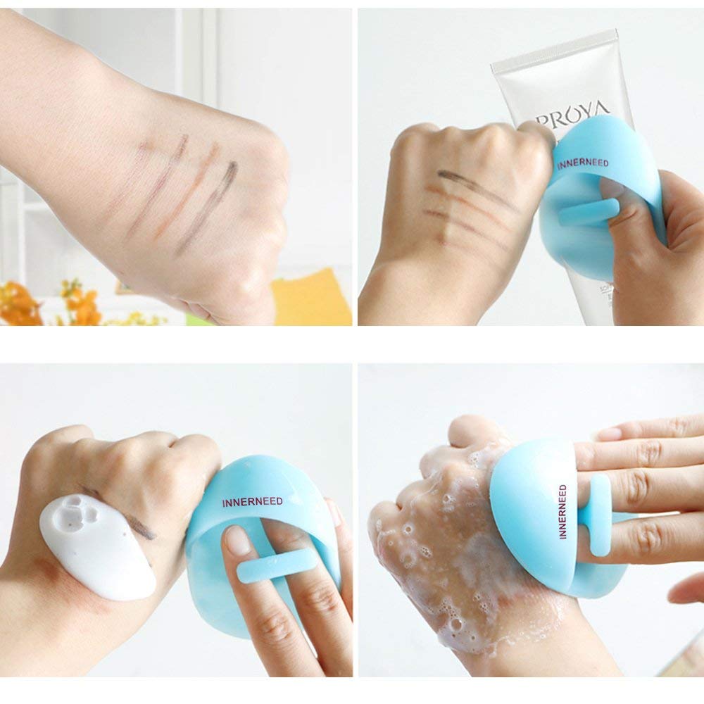 Super Soft Silicone Face Cleanser and Massager Brush Manual Facial Brush