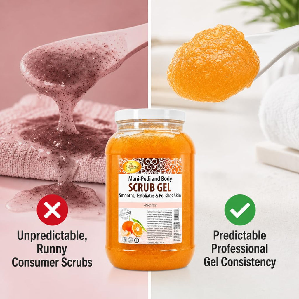 SPA REDI Professional Callus Remover Gel, Smoothening, 1 Gallon