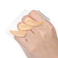 Handheld Makeup Mixing Palette, Acrylic Foundation Mixing Tray, Clear Nail Art Manicure Palette Eyeshadow Cosmetic Tray for Makeup Blending