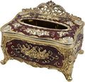 Geesatis Tissue Box Cover, Rectangle Tissue Box Holder,7.5''x5''x4''