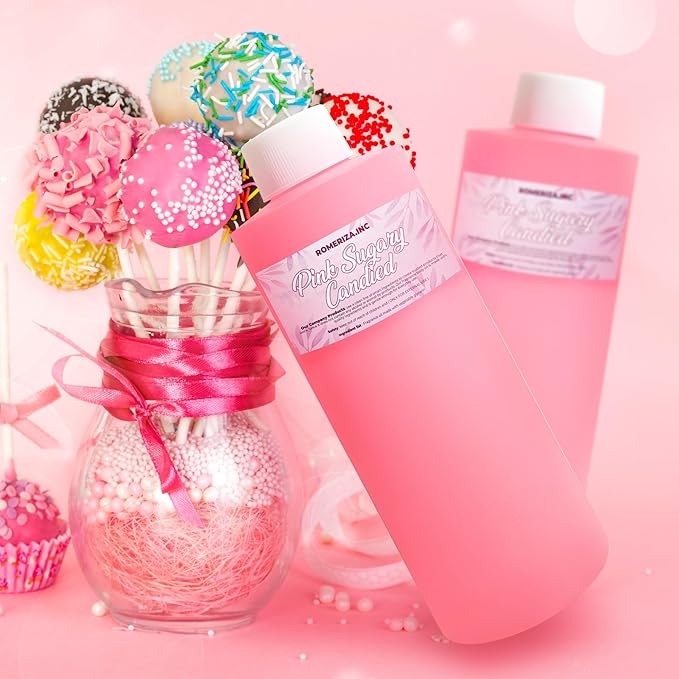 1 Fl Oz Pink Sugary Candied Natural Fragrance Body Oil - Luxury Scented