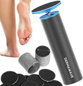 DERMAWAVE FSA&HSA Electric Callus Remover for Feet with 60 Sandpaper Discs, Adjustable Speed Professional Foot File Electric Heel Grinder Sander Pedicure Tool for Dead Skin