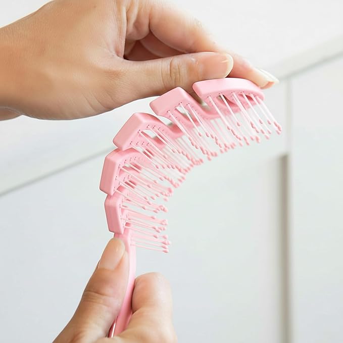 Flex Detangling Hair Brush (BABY PINK)