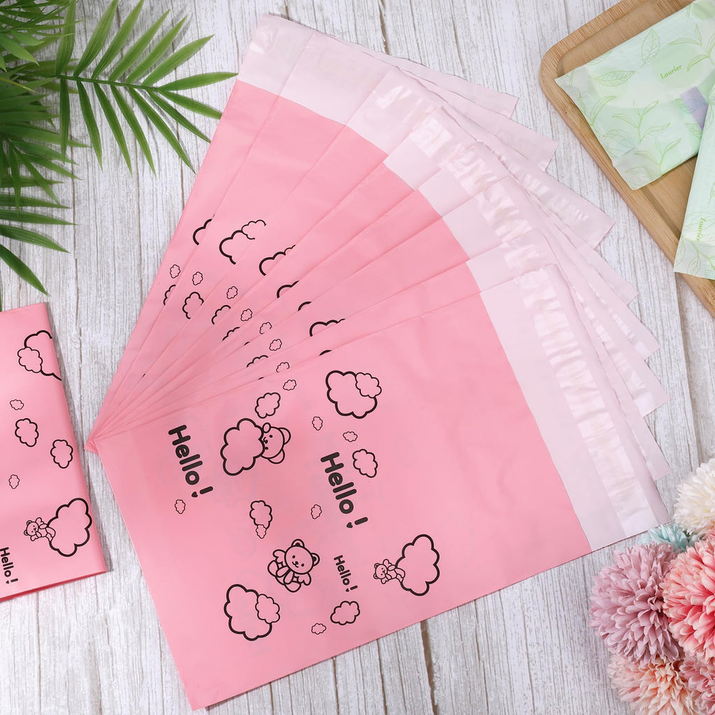100 Pcs Pink Sanitary Napkin Disposal Bags for Pads Privacy Protection