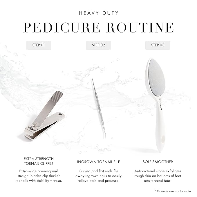 Tweezerman Sole Smoother Callus Stone, with Ergonomic Handle