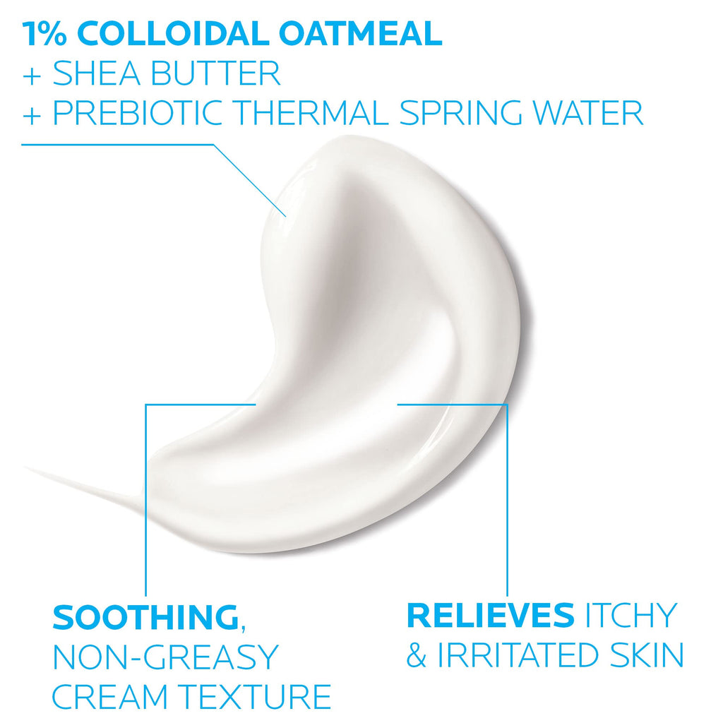 La Roche-Posay Lipikar Soothing Relief Eczema Cream, Sensitive Skin 6.8oz