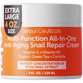 SeoulCeuticals 97% Snail Mucin Korean Face Moisturizer Skin Care Cream 4oz